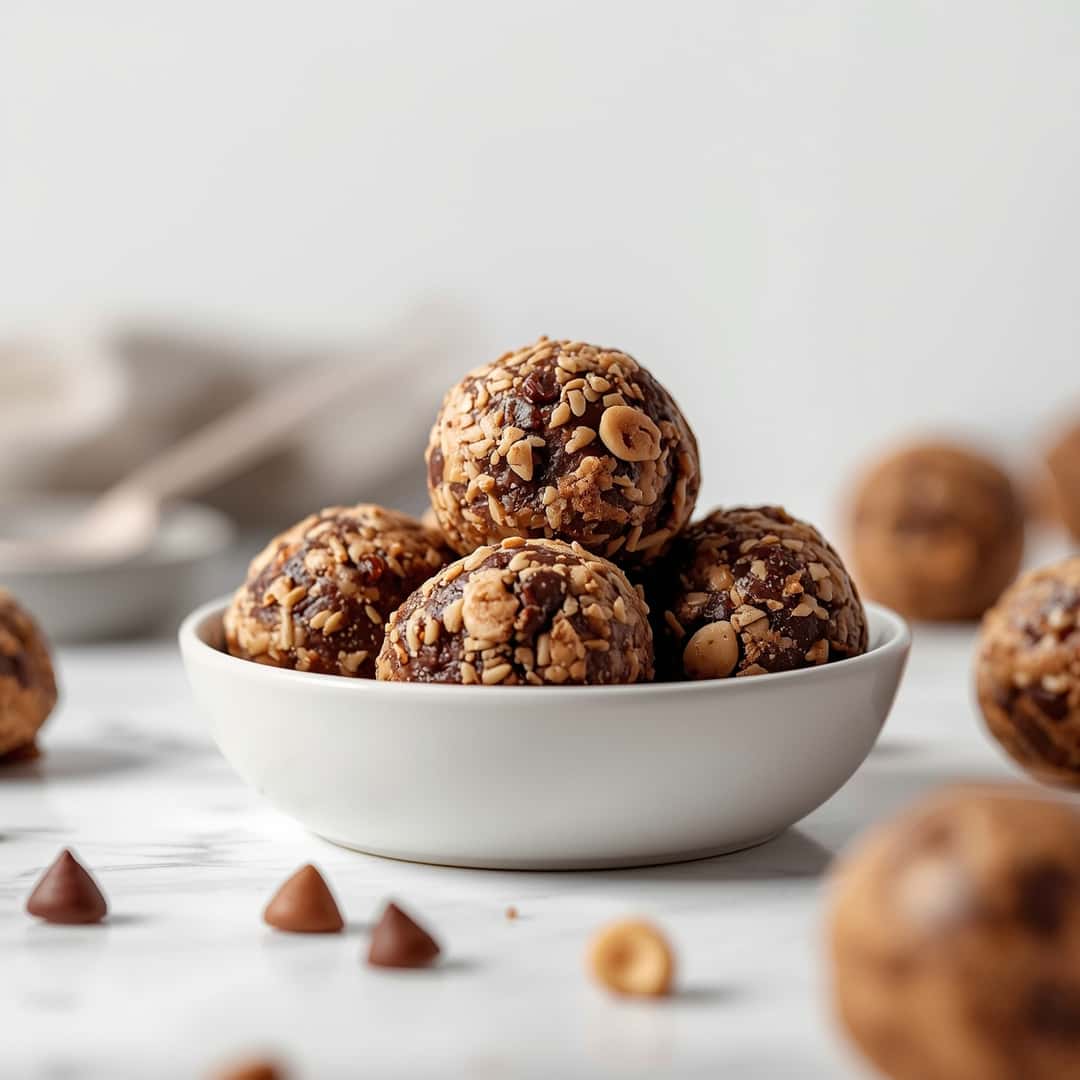 No Bake Cookie Protein Balls