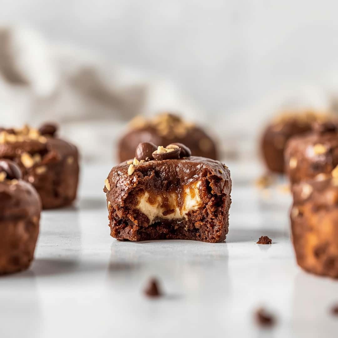 No-Bake Cottage Cheese Brownie Bites 2 No-Bake Cottage Cheese Brownie Bites