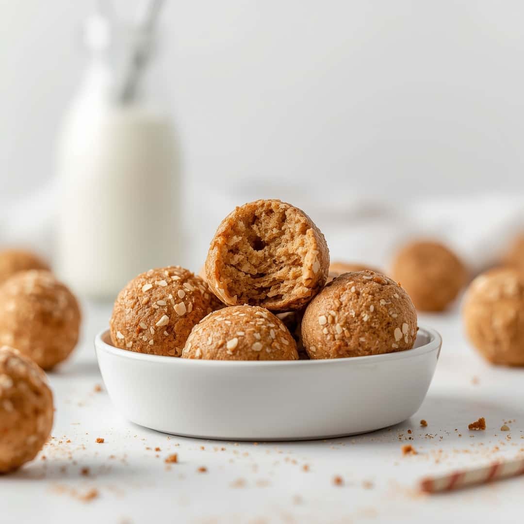 No Bake Snickerdoodle Energy Balls