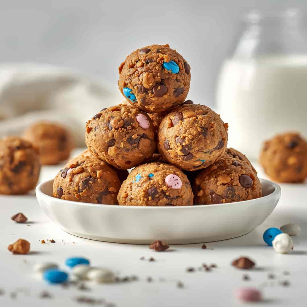 Nutritious Monster Cookie Protein Balls