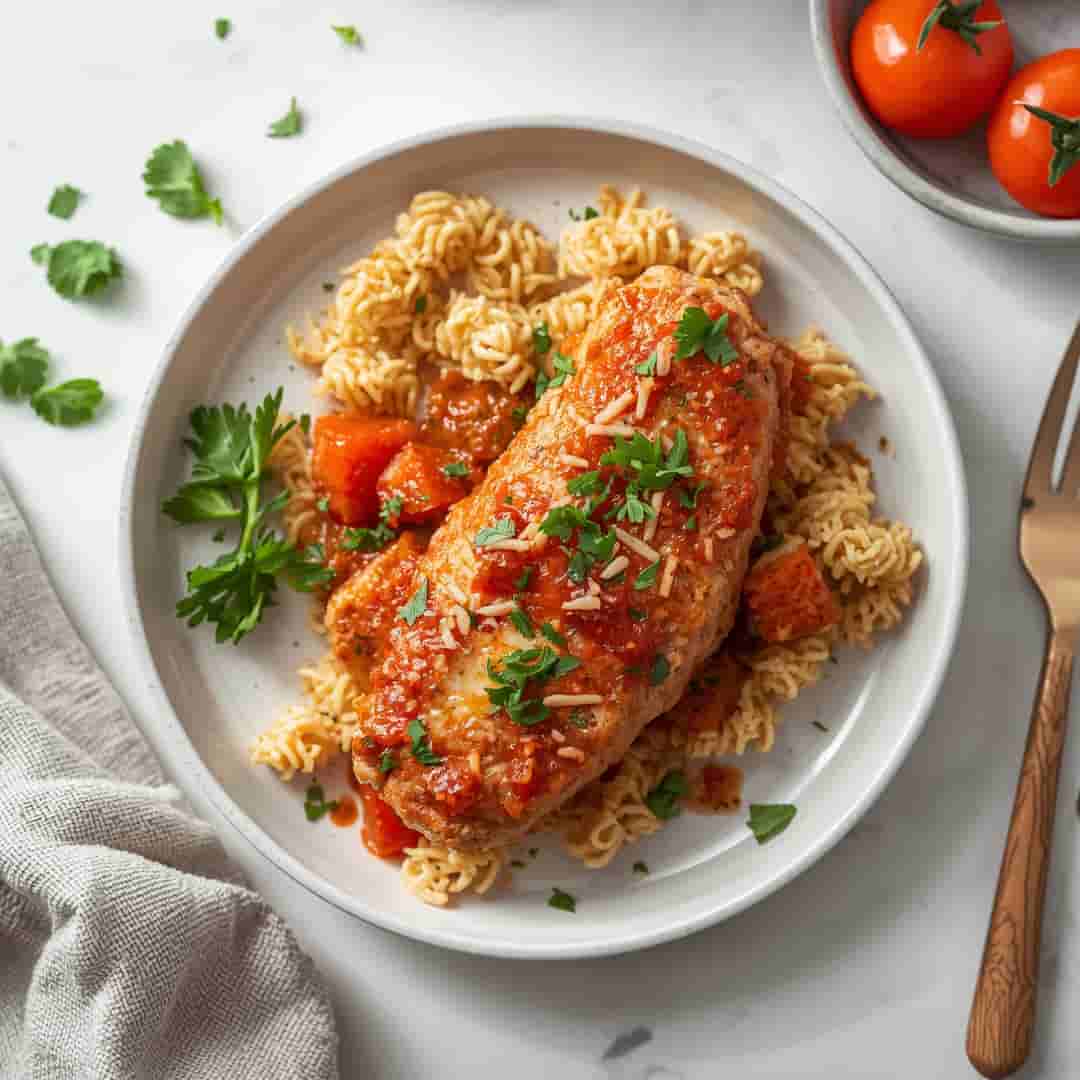 Parmesan Chicken Meatloaf