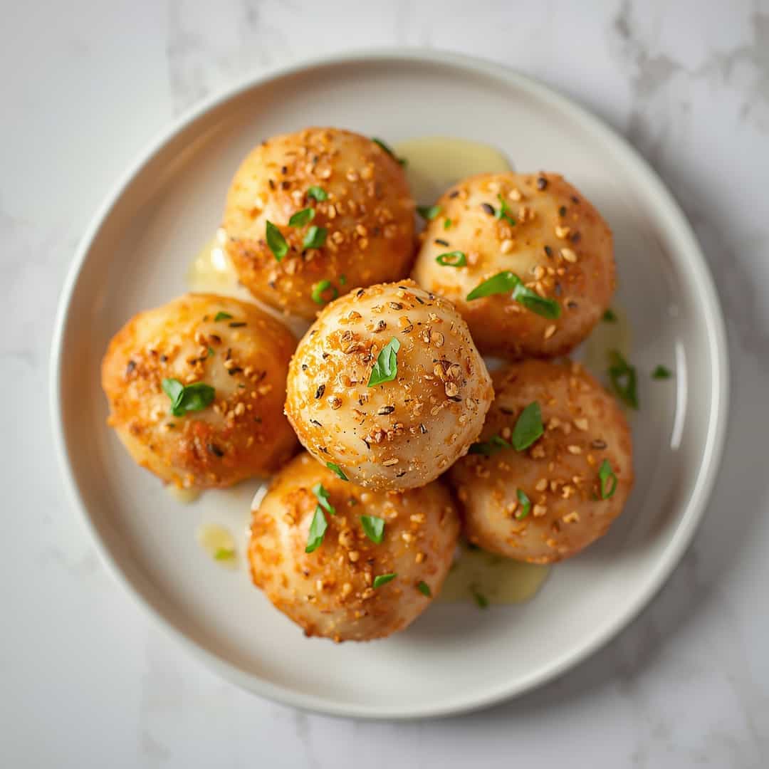 Parmesan Cloud Chicken Bombs