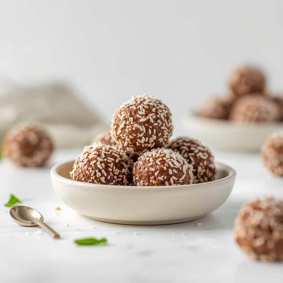 Protein-Packed Coconut Date Balls