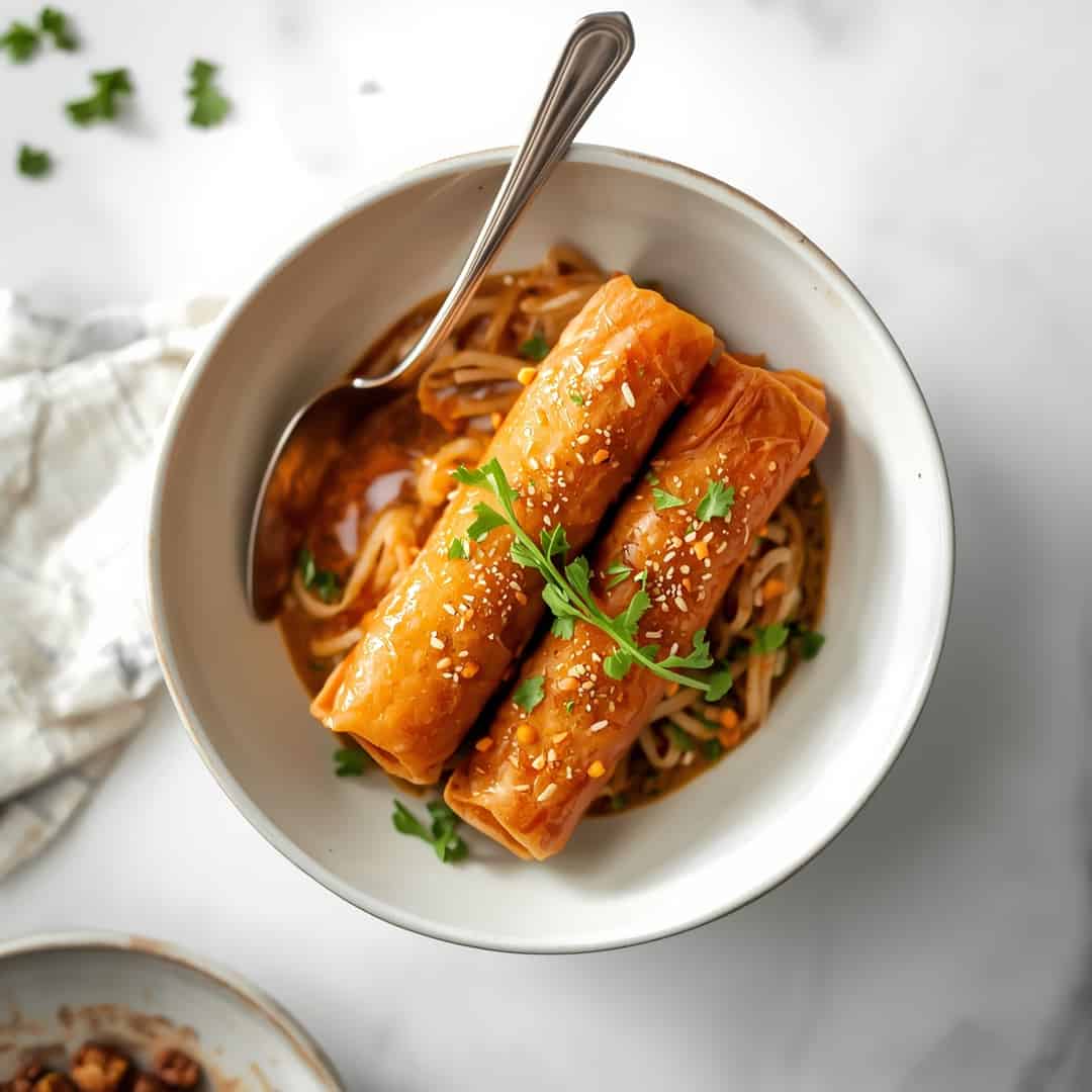 Quick Easy Egg Roll in a Bowl