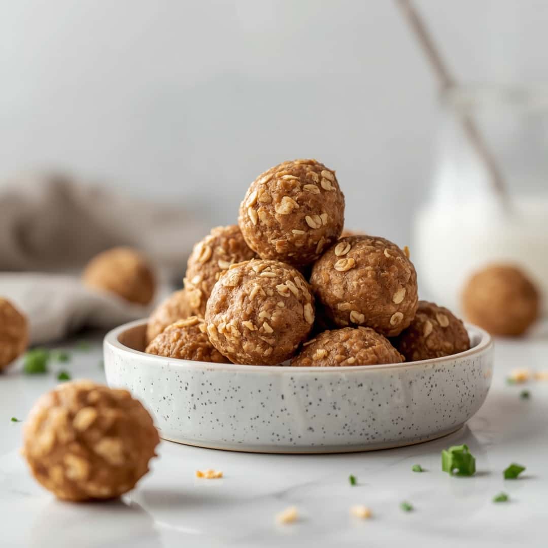 Quick Easy Energy Oatmeal Balls