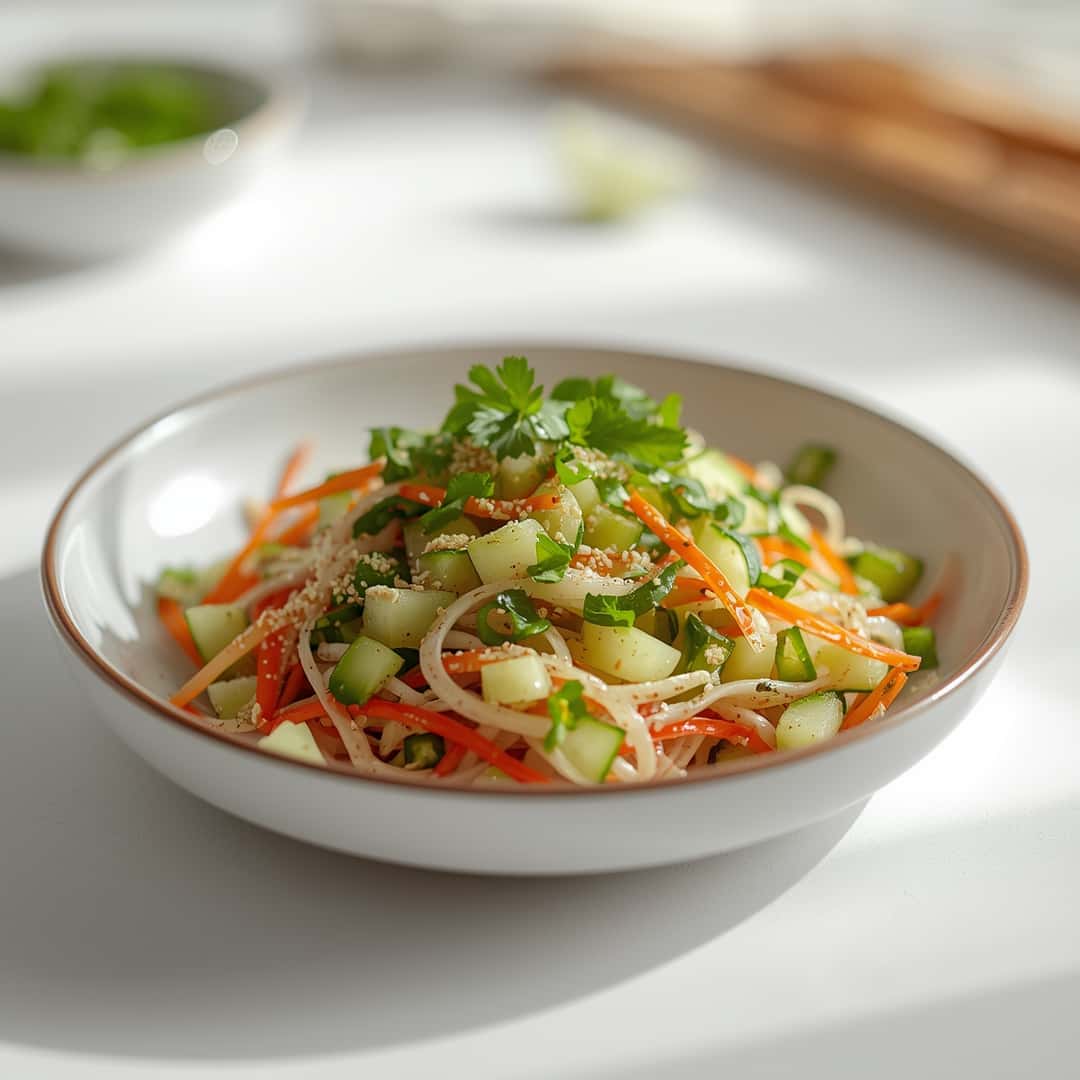 Quick Zesty Asian Cucumber Salad