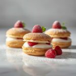 Raspberry Cream Napoleons