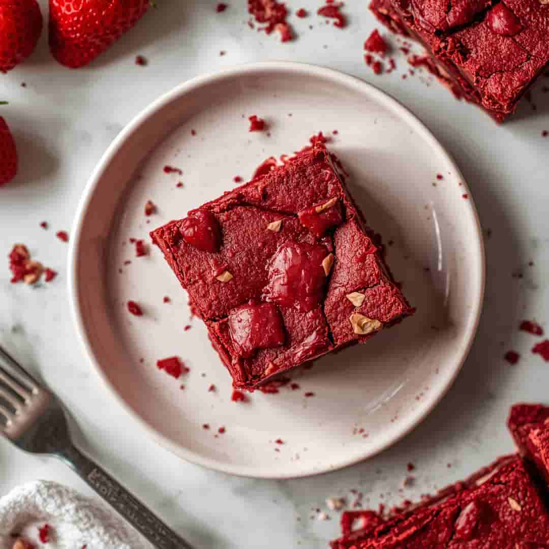 Red Velvet Cookie Bars - Traditional Country Recipe
