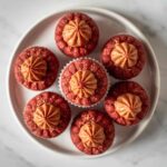 Red Velvet Peanut Butter Blossoms