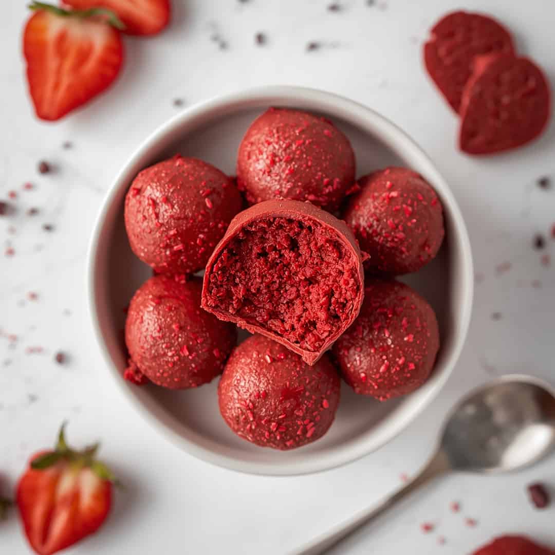 Red Velvet Truffles Cake Balls