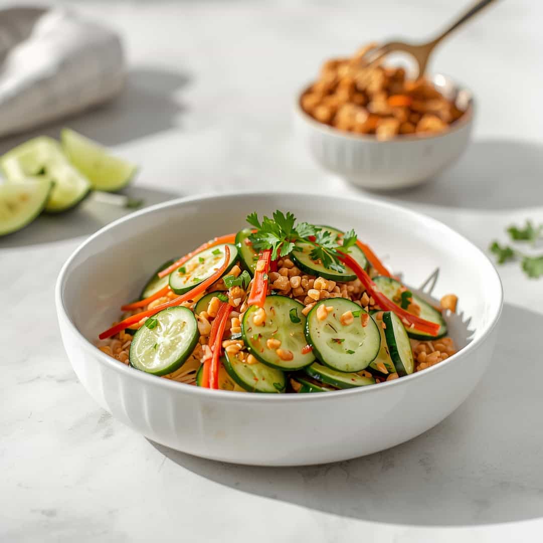 Refreshing Asian Cucumber Salad