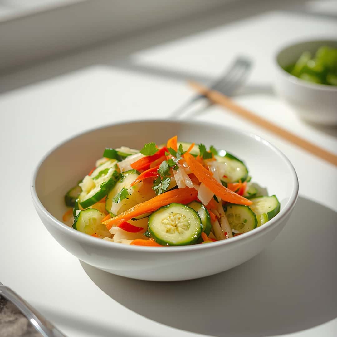Refreshing Korean Cucumber Salad