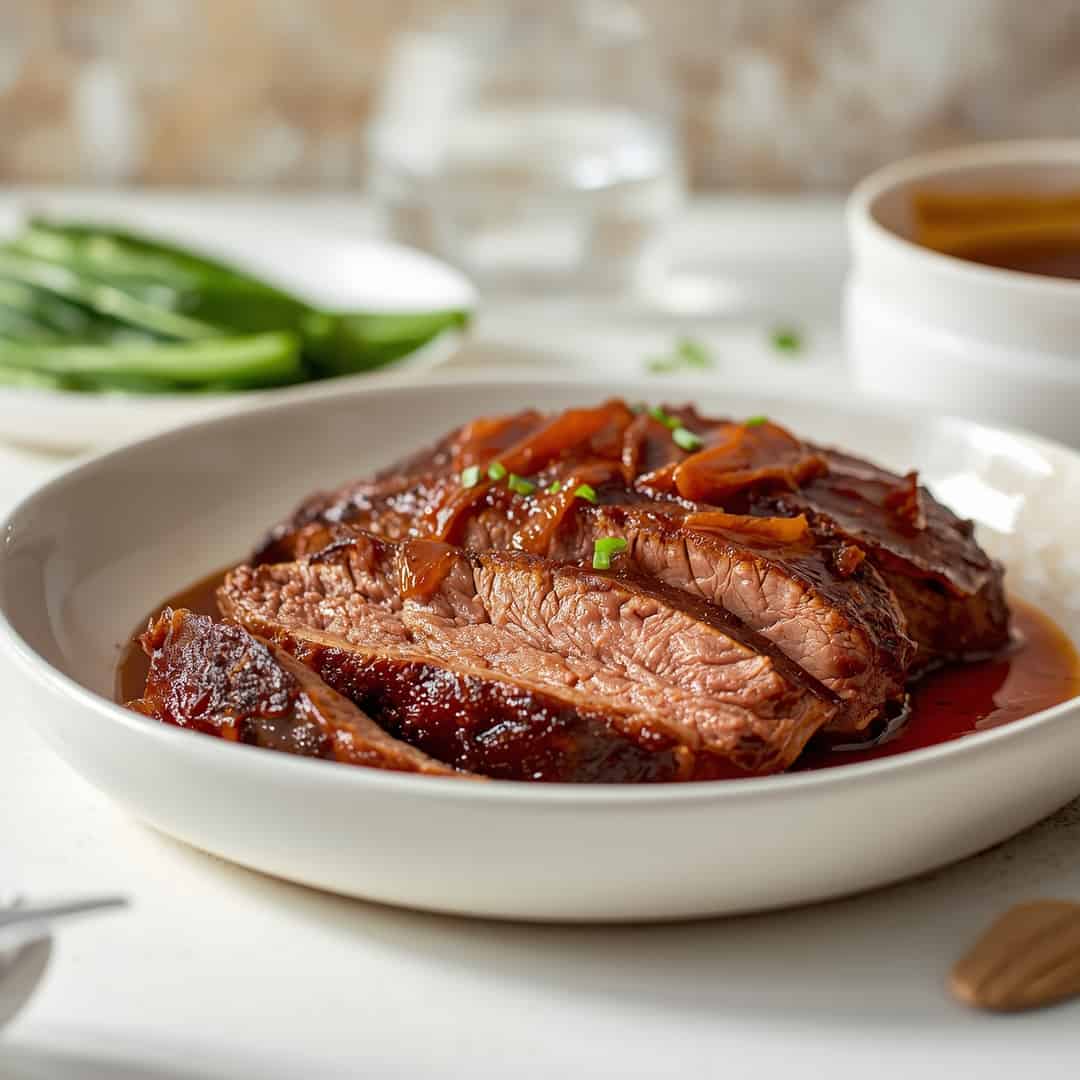 Slow Cooker BBQ Beef Brisket