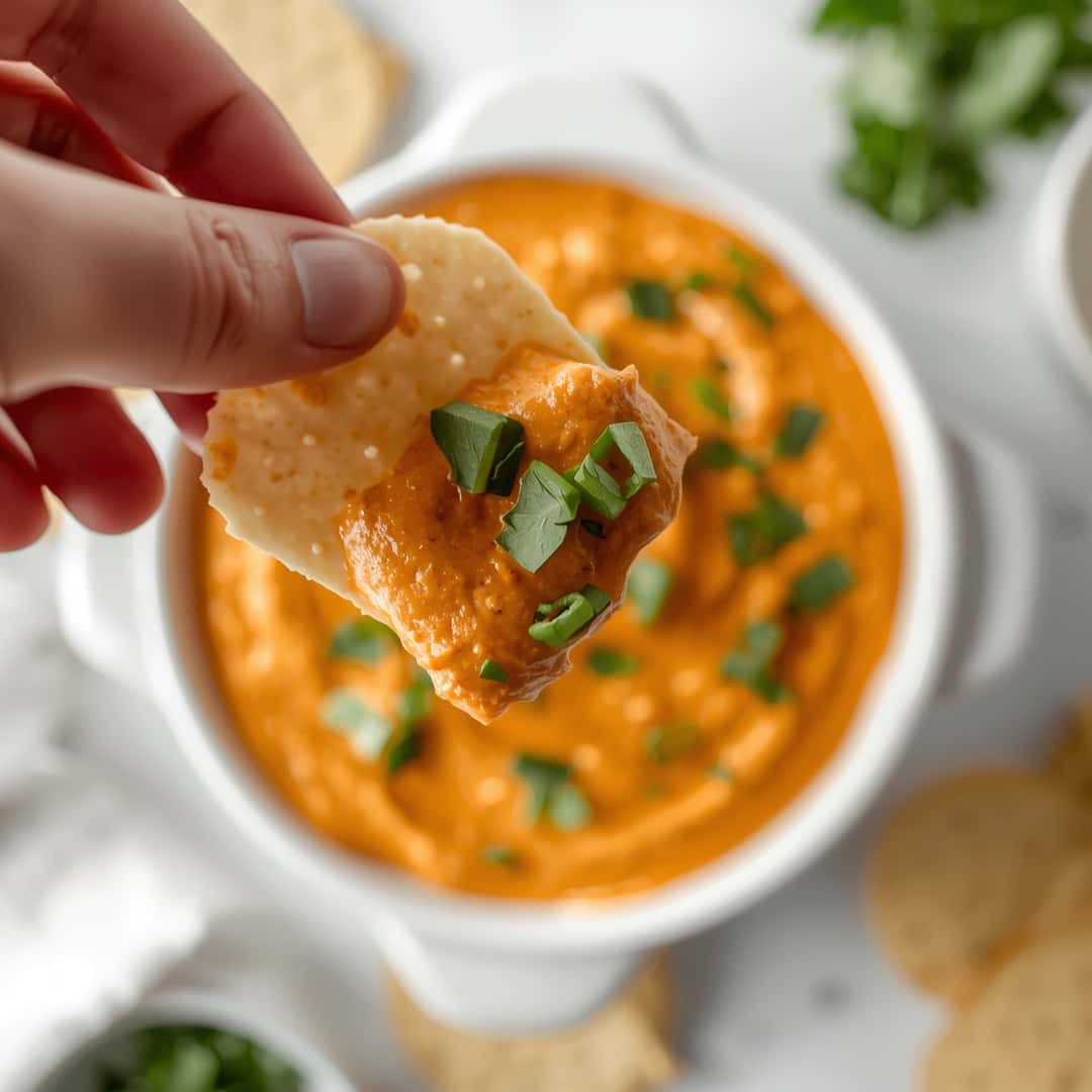 Slow Cooker Buffalo Chicken Dip