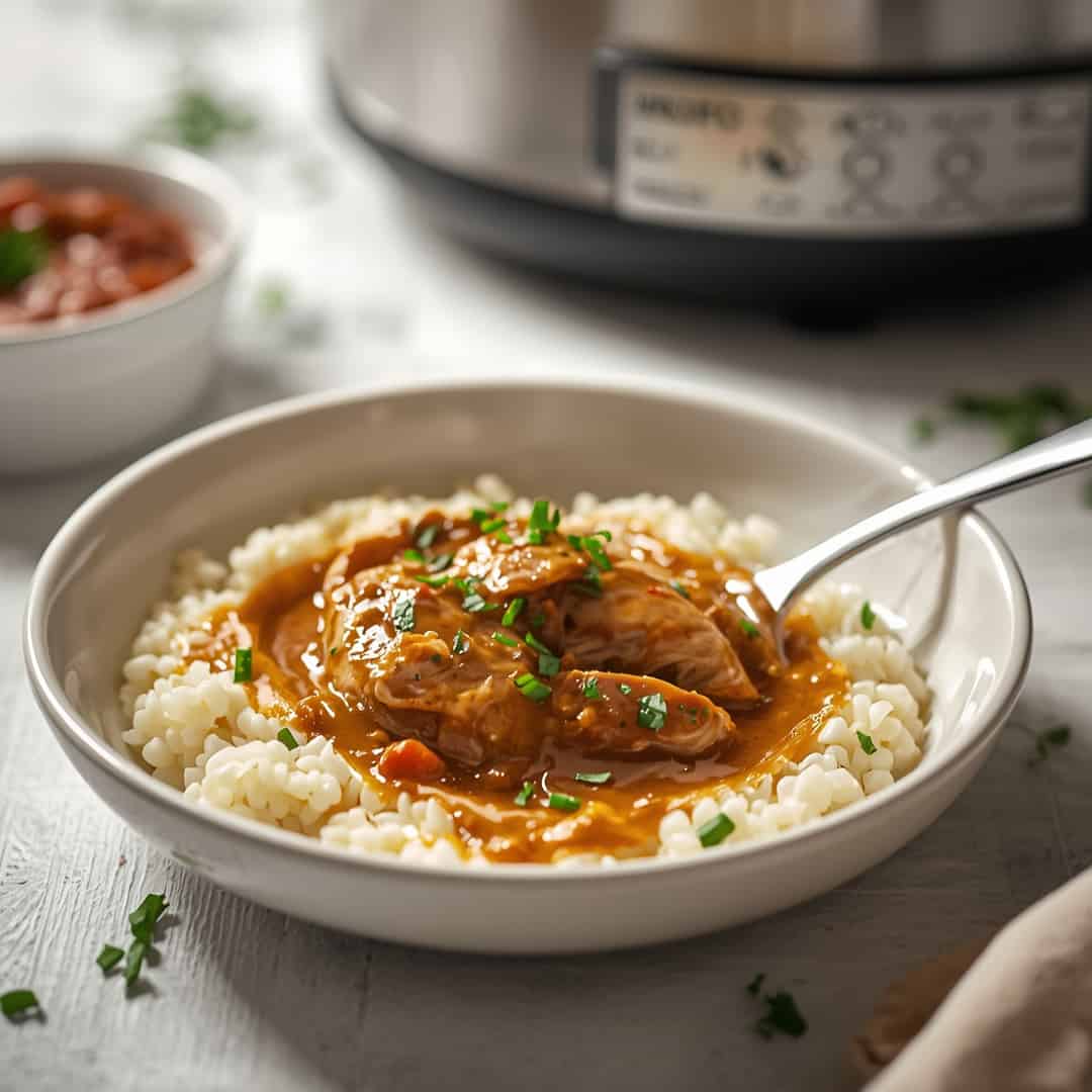 Slow Cooker Chicken and Gravy