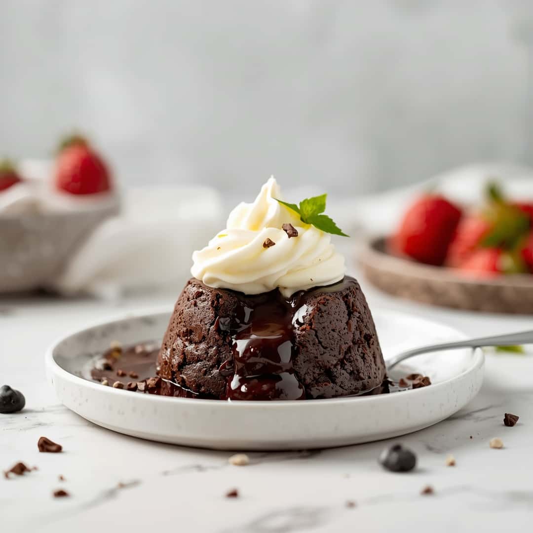 Slow Cooker Chocolate Lava Pudding Cake