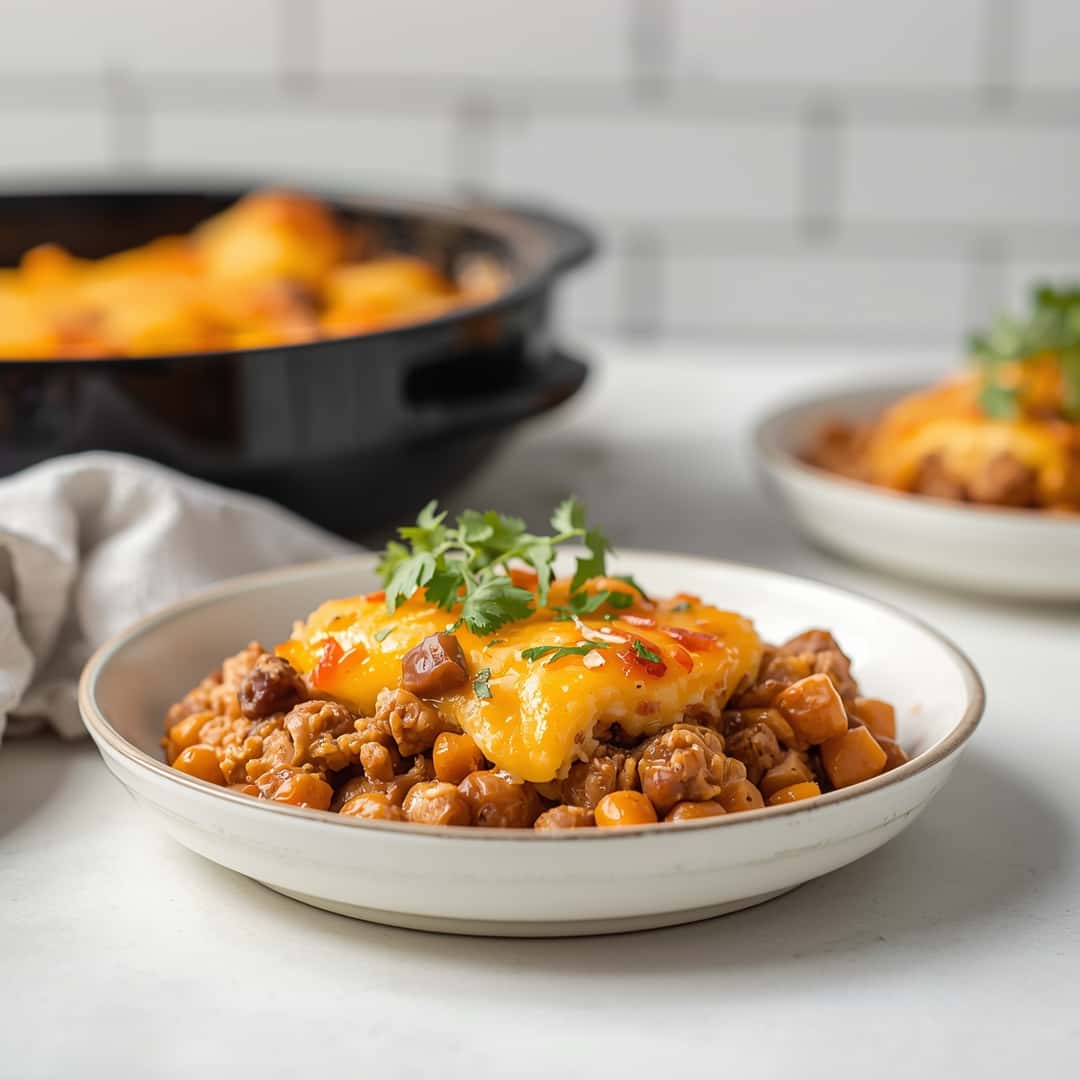 Slow Cooker Cowboy Casserole 2 Slow Cooker Cowboy Casserole