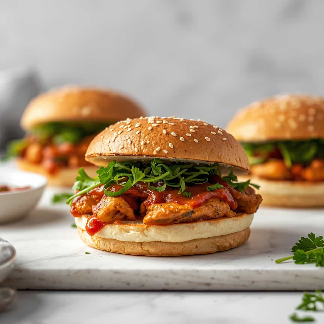 Slow Cooker Italian Chicken Sandwiches 2 Slow Cooker Italian Chicken Sandwiches