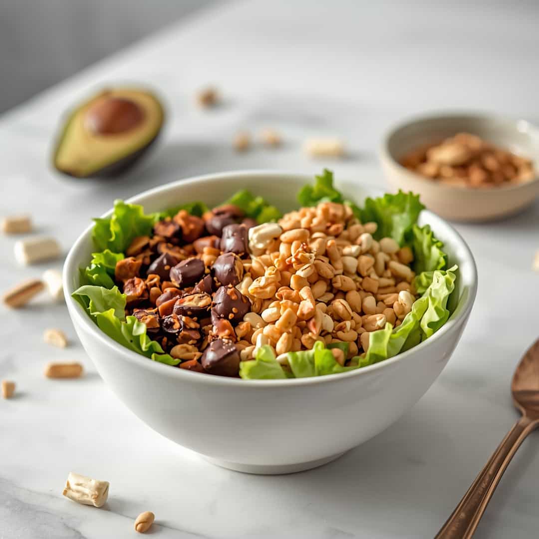 Snickers Salad Protein Bowl 2 Snickers Salad Protein Bowl