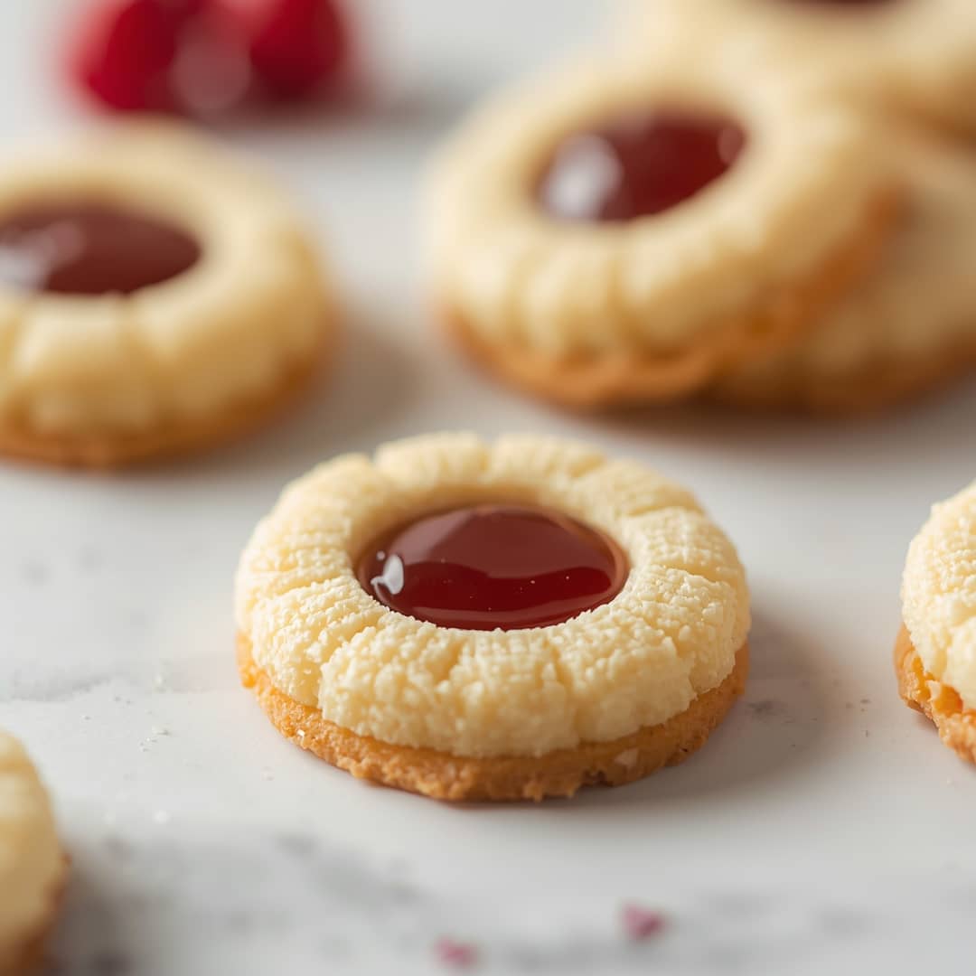 Soft Sweet Linzer Cookies