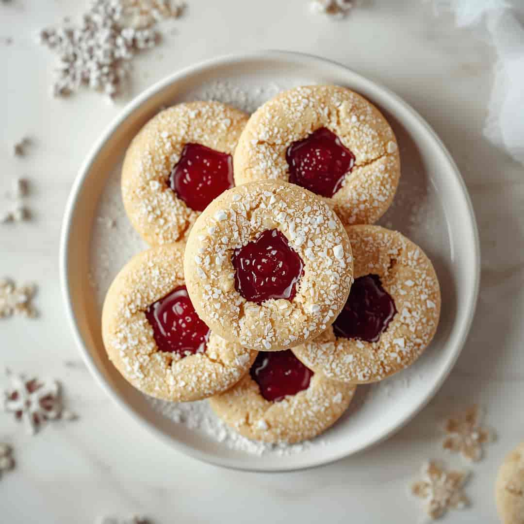 Soft Sweet Linzer Cookies