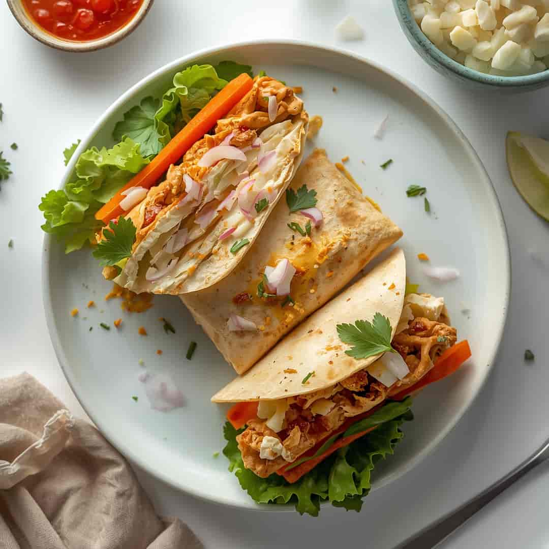 Sweet Chili Chicken Wraps