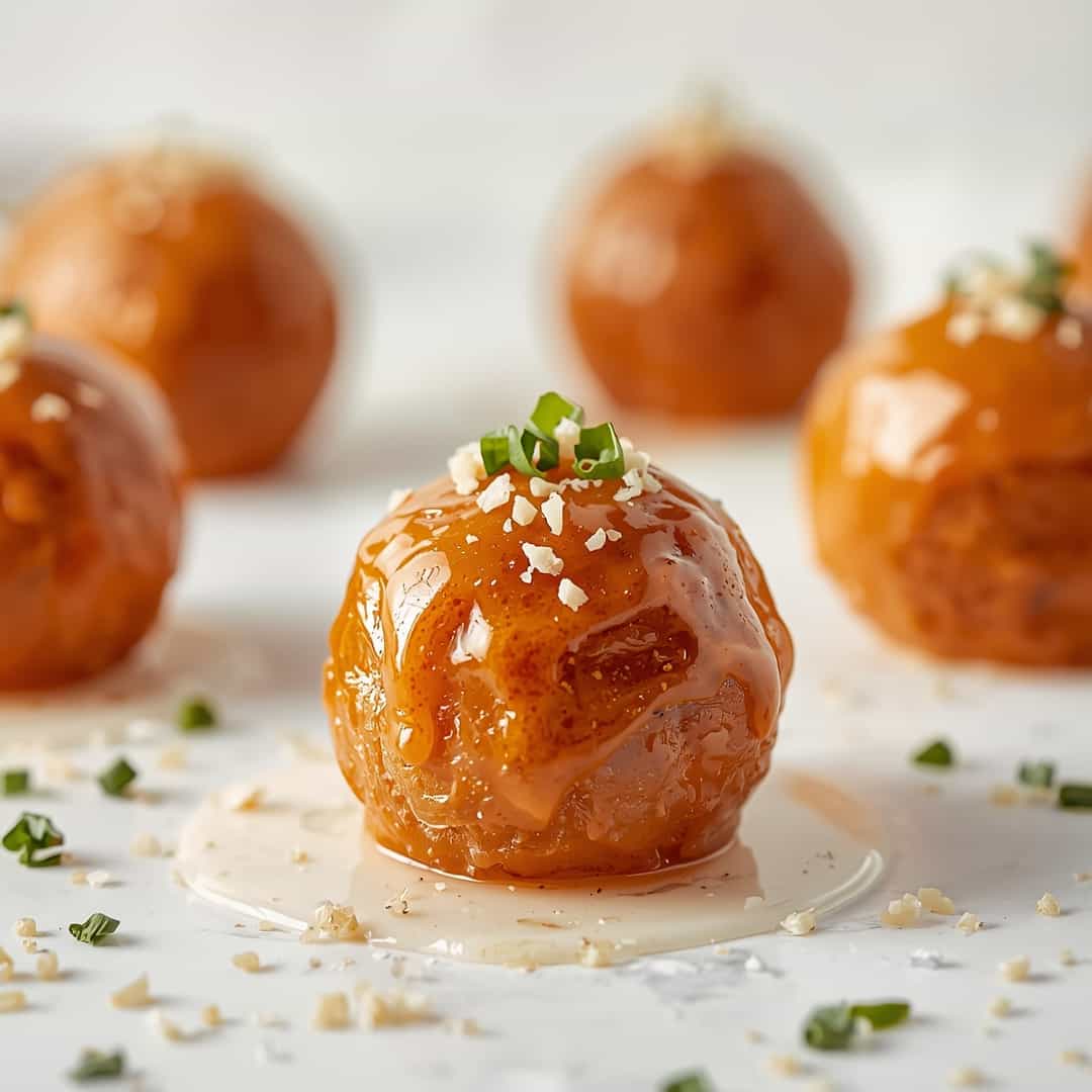 Sweet Salty Gooey Footballs