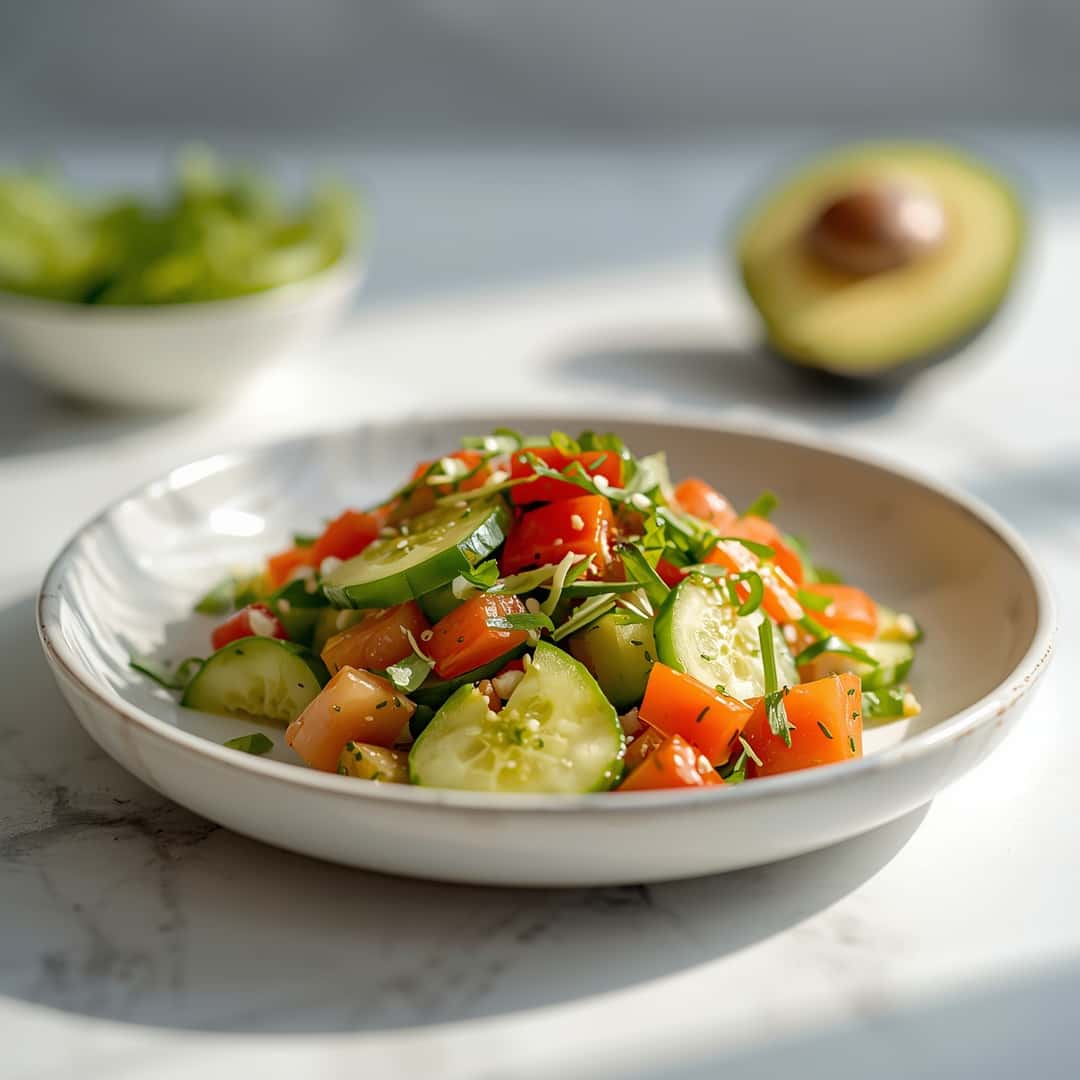 Tangy Asian Cucumber Salad