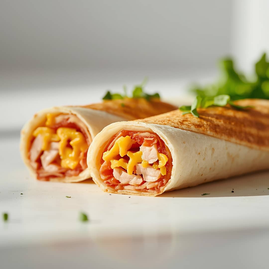 Turkey Cheddar Lunch Roll Ups