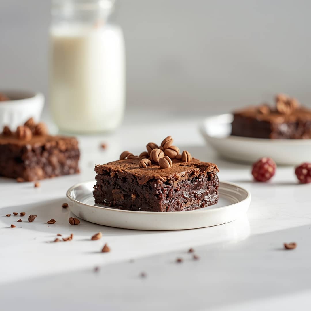 Two-Minute Protein Brownie