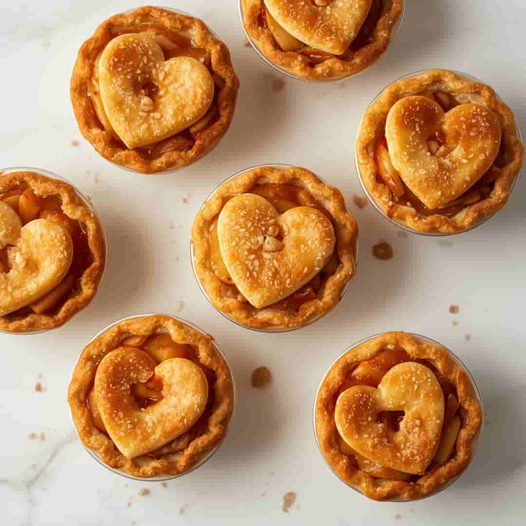 Valentine's Day Mini Apple Pies