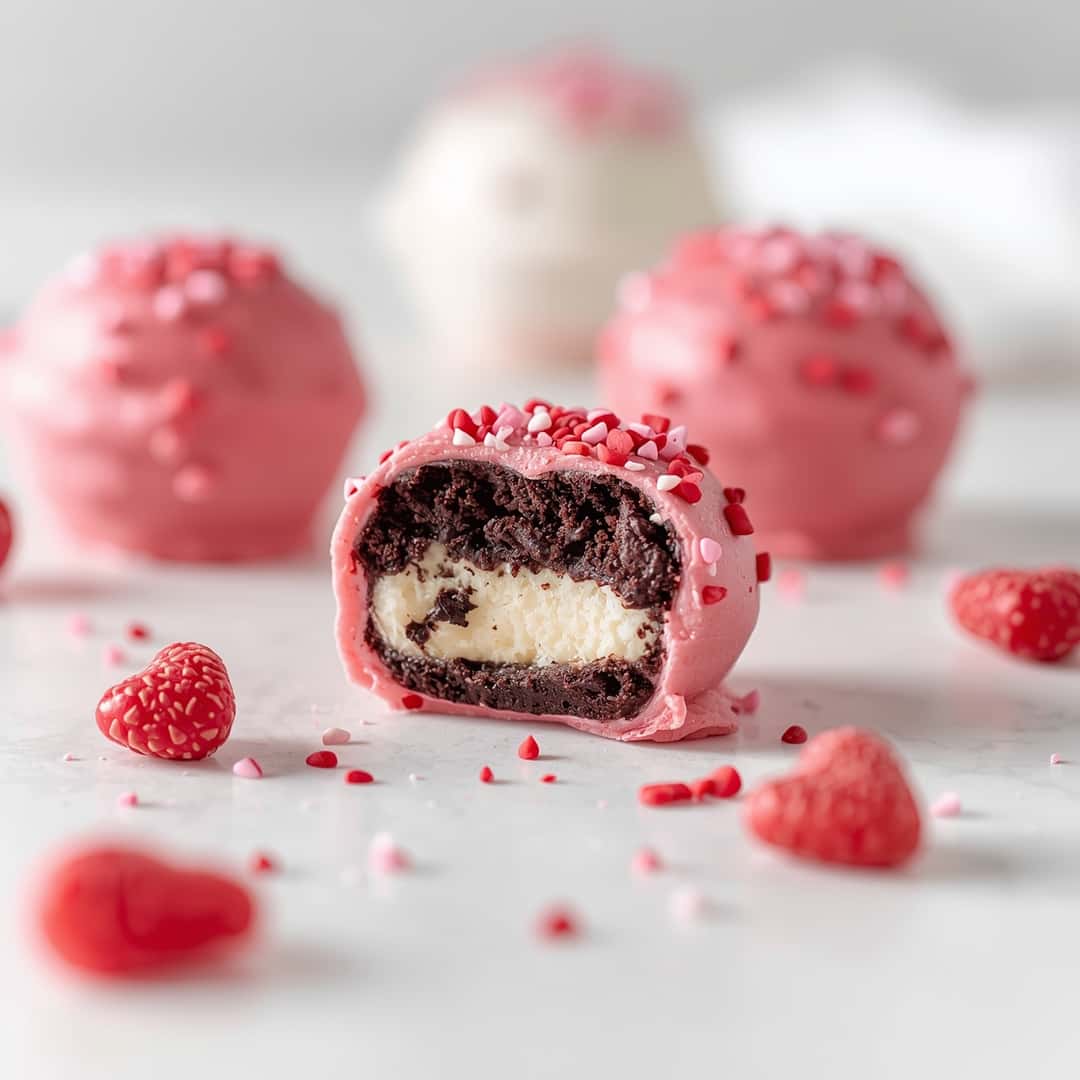 Valentine's Day Oreo Pops