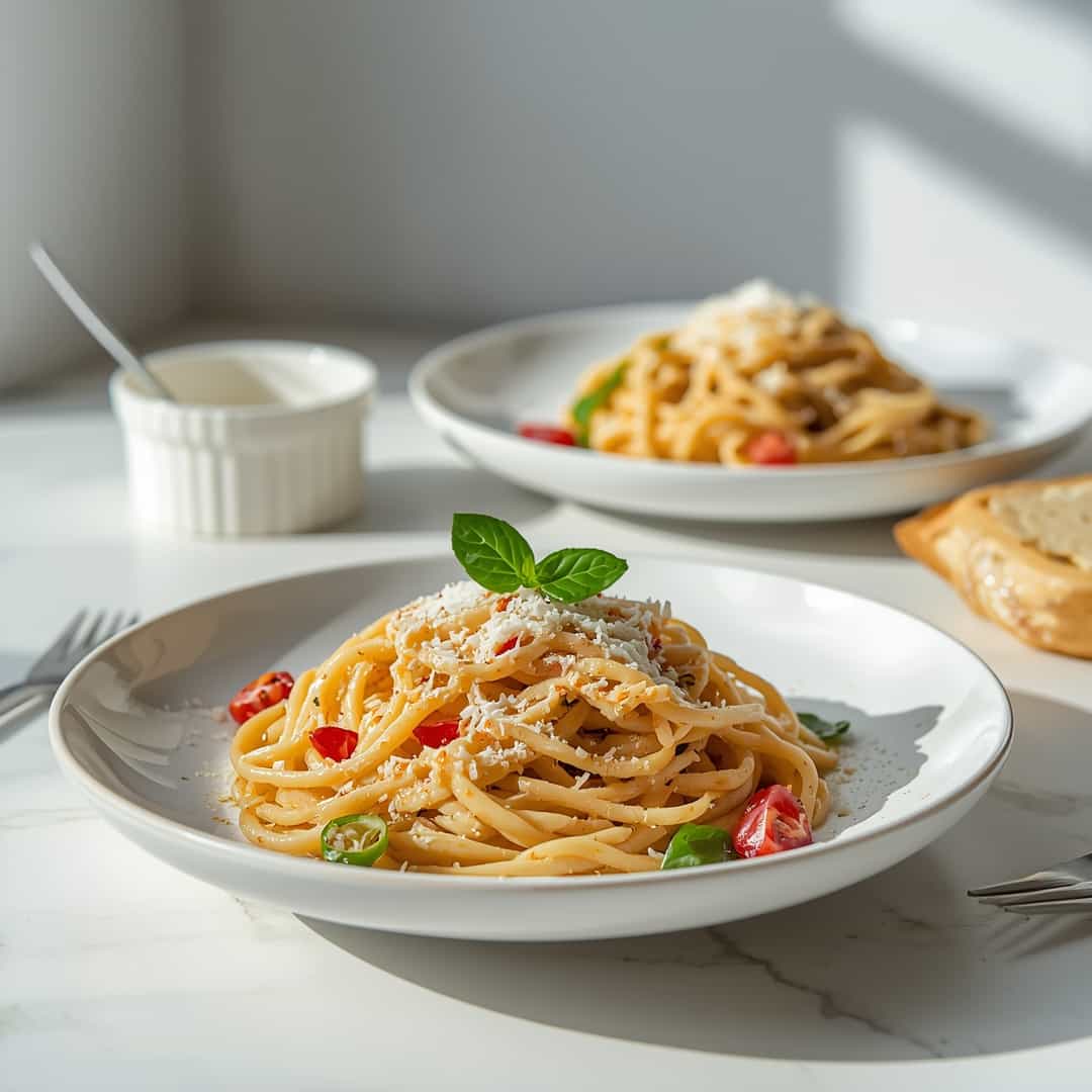 Valentine's Day Pasta Carbonara