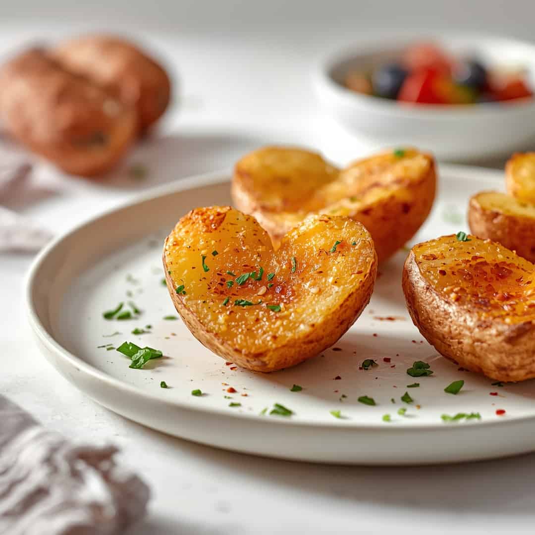 Valentine's Day Roasted Potato Hearts