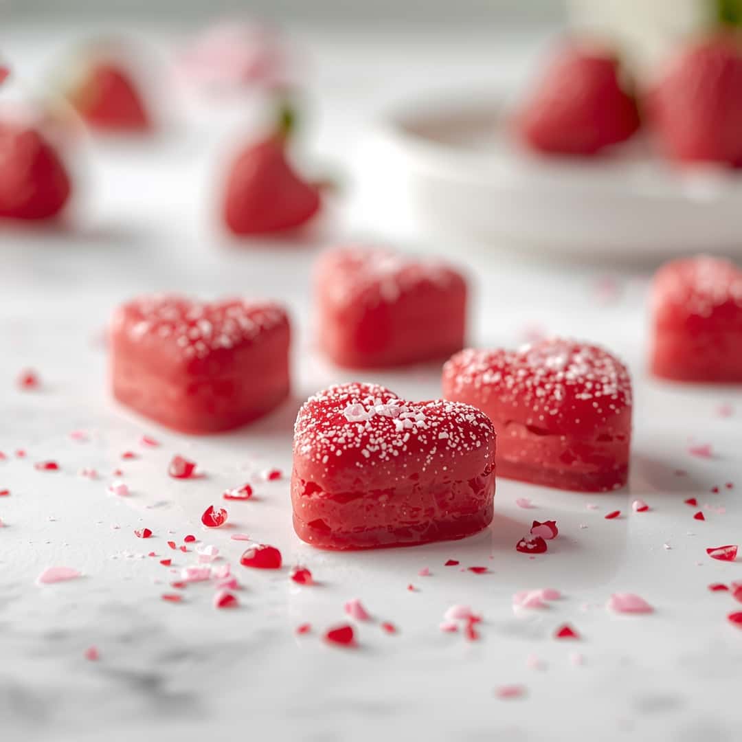 Valentine's Heart Petit Fours