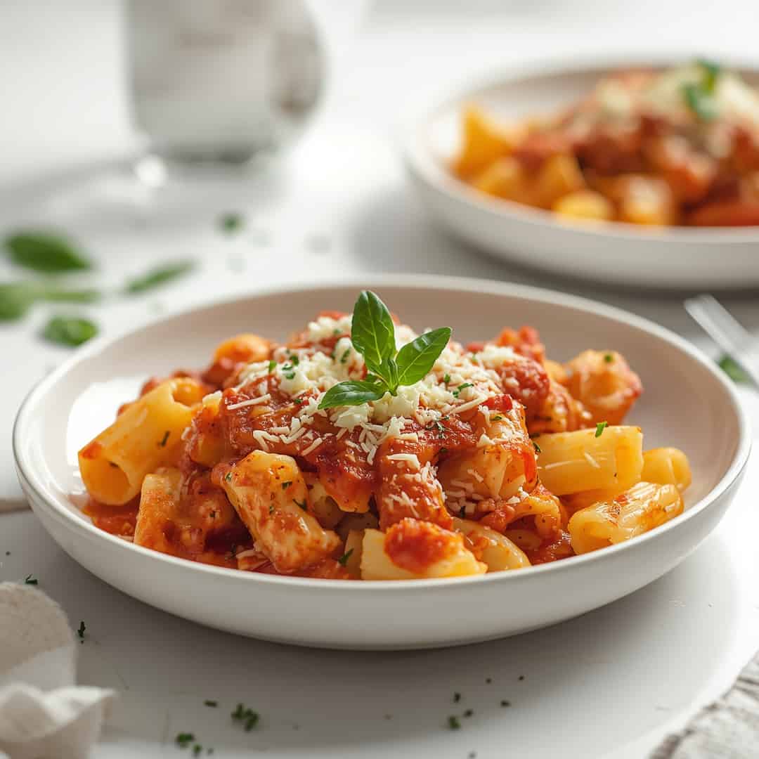 Baked Ziti with Ricotta Cheese