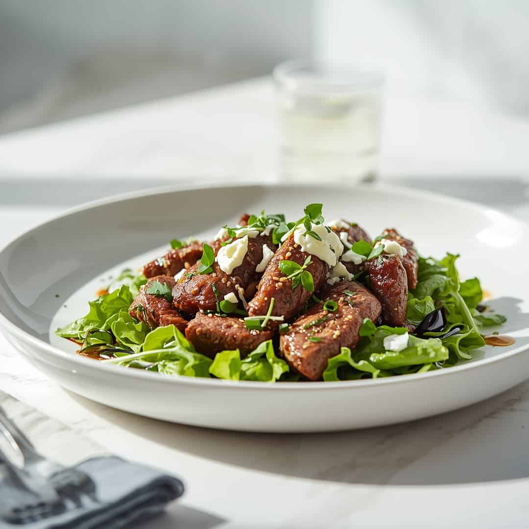Balsamic Steak Gorgonzola Salad