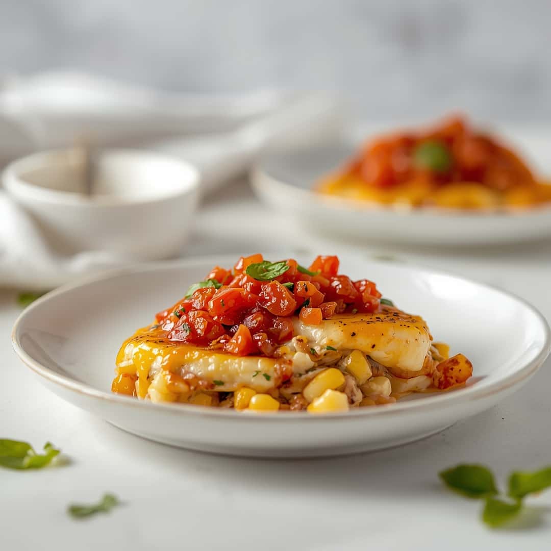 Bruschetta Chicken Casserole