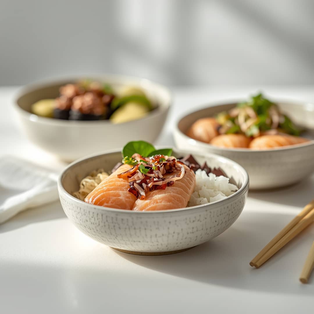 California Roll Sushi Bowls 2 California Roll Sushi Bowls