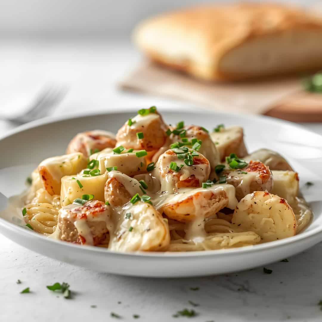 Cheesy Ranch Potatoes and Sausage