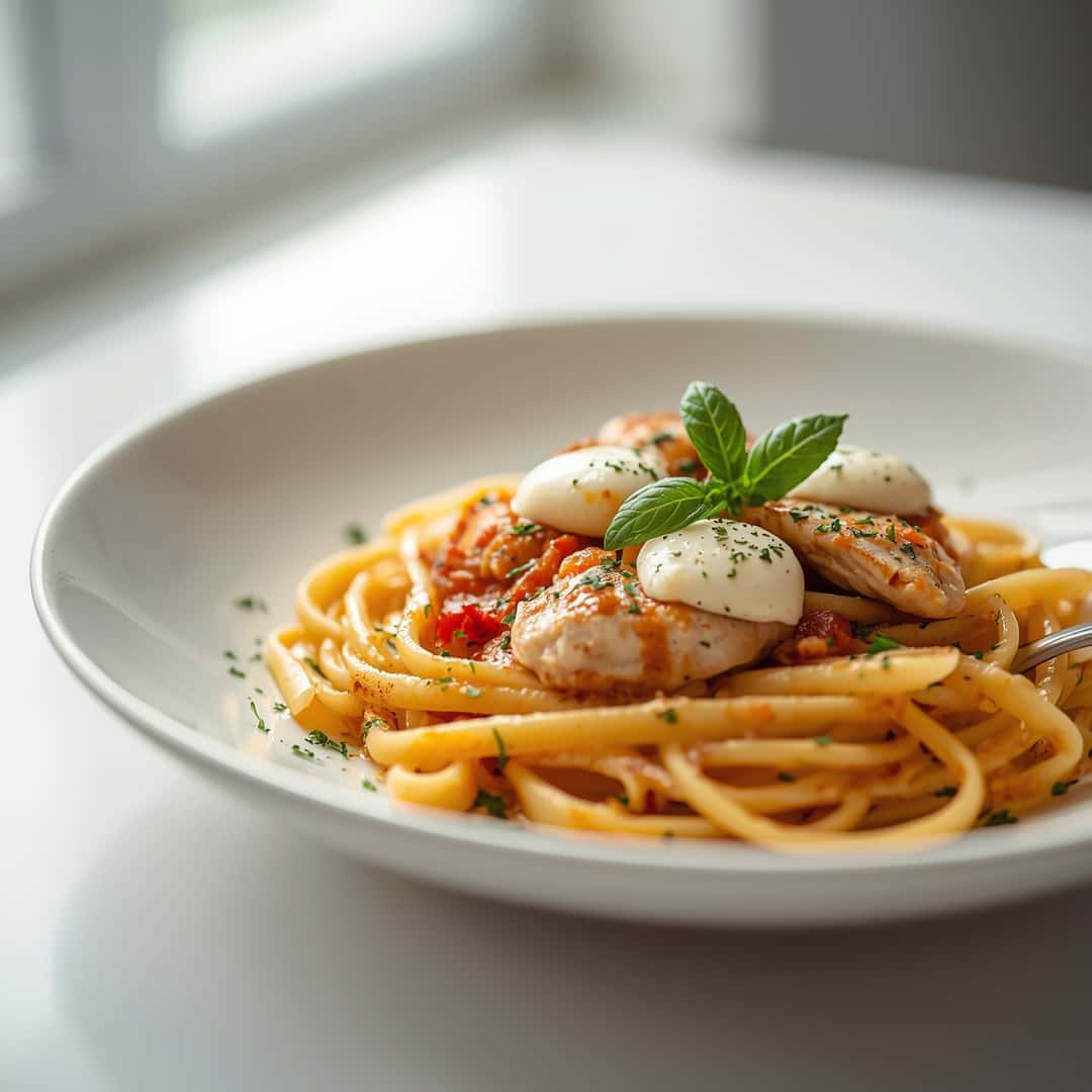 Chicken Mozzarella Pasta