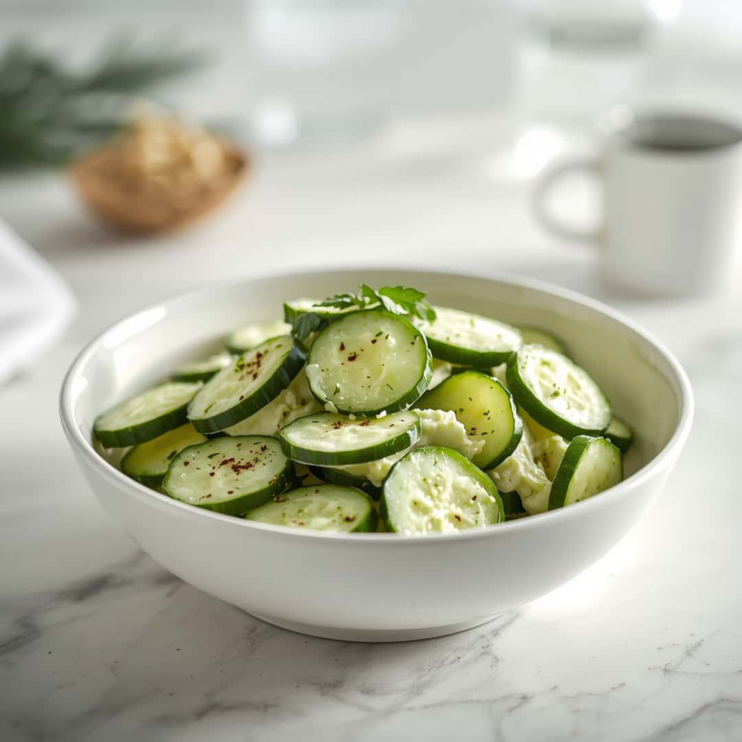 Creamy Cucumber Salad