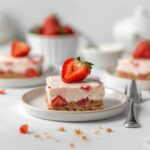 Creamy Keto Strawberry Cheesecake Bars Low Carb