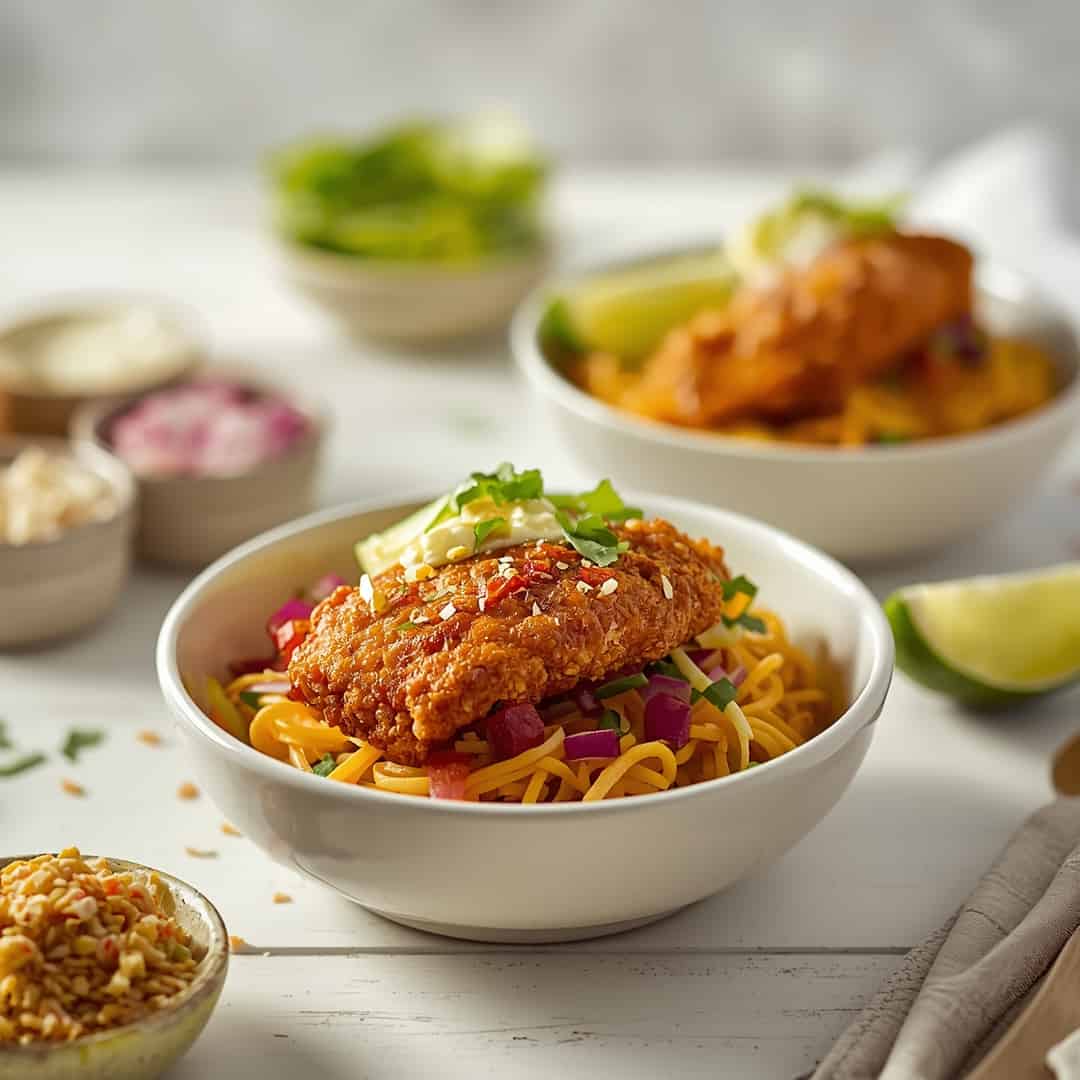 Crispy Fish Taco Bowls