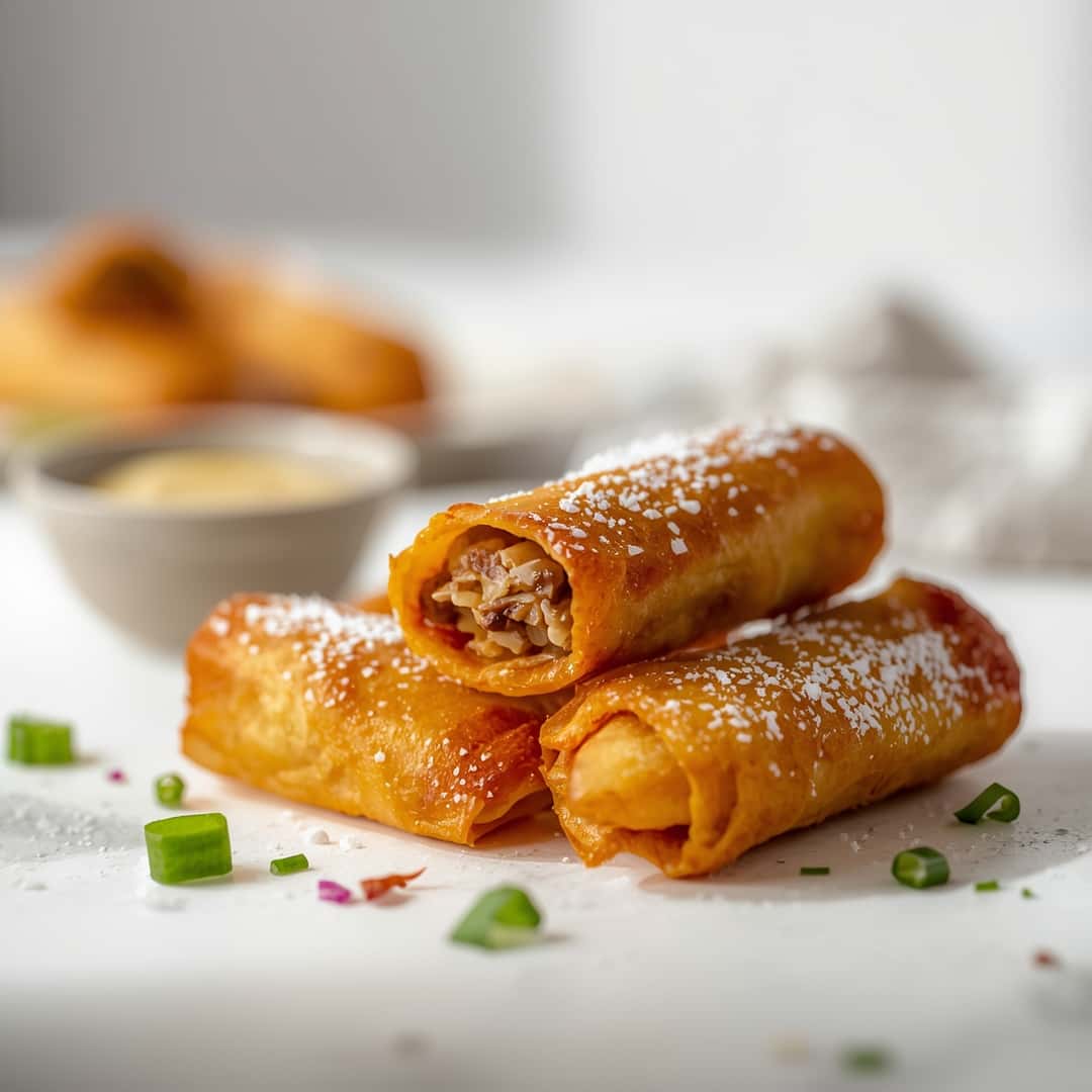 Crispy Jalapeno Popper Egg Rolls