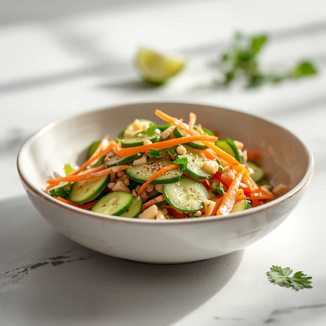 Easy Asian Cucumber Salad