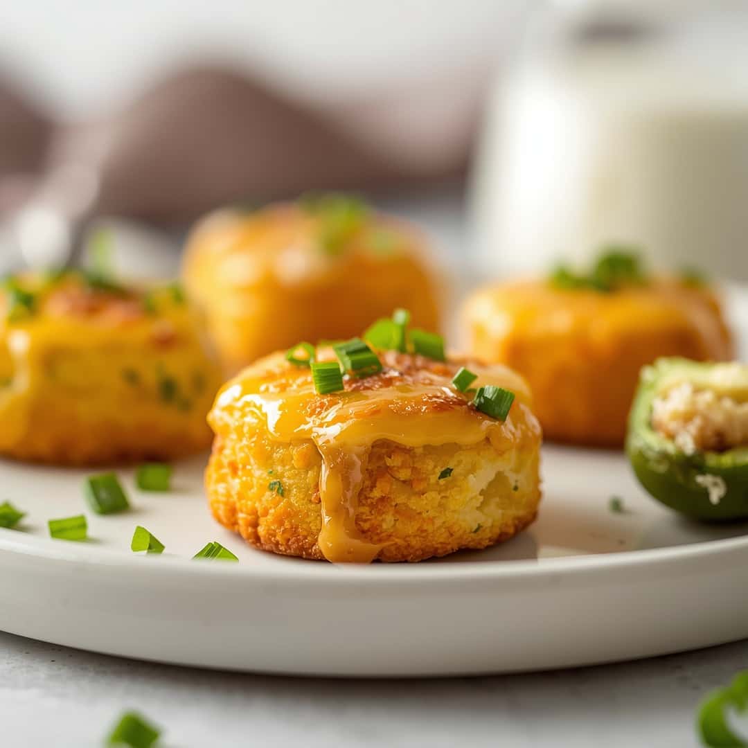 Easy Cheesy Cornbread Jalapeno Poppers