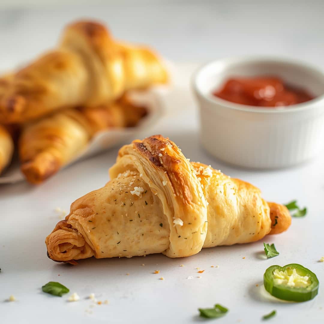 Easy Jalapeno Popper Crescent Rolls