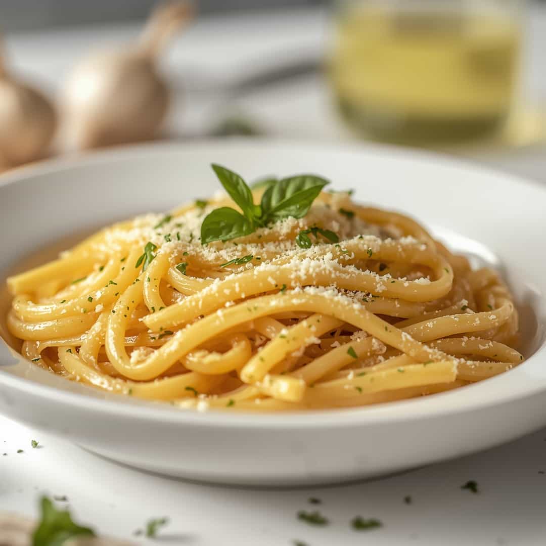 Garlic Parmesan Pasta 2 Garlic Parmesan Pasta