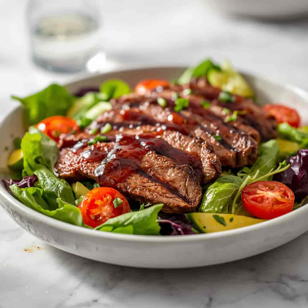 Grilled Balsamic Steak Salad